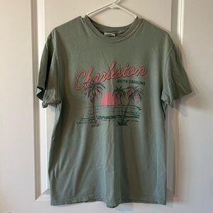 Charleston 100% Cotton Graphic Comfort Colors Tee Shirt Dress Up Boutique